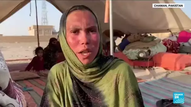 Le Pakistan, première destination des réfugiés afghans • FRANCE 24