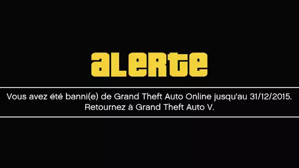 JE SUIS BAN DE GTA ONLINE! (Best of #46)