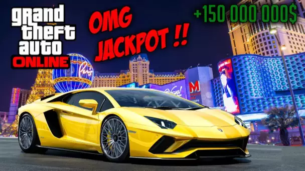 OMG JE GAGNE LE JACKPOT AU DERNIER MOMENT !! GTA 5 DLC CASINO