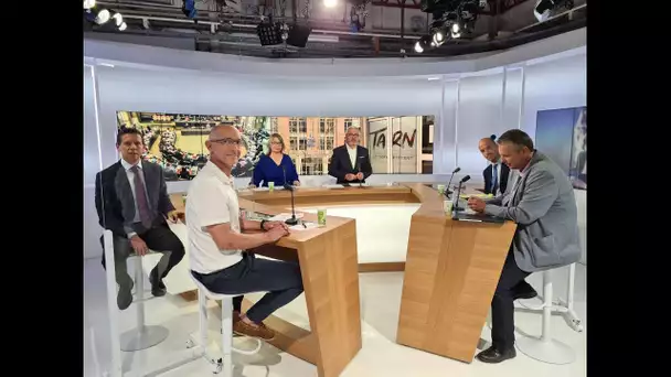 REPLAY. Départementales 2021 dans le Tarn : le débat du 1er tour sur France 3