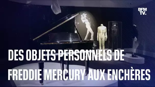 Le piano et plus d’un millier d’objets personnels de Freddie Mercury bientôt mis aux enchères