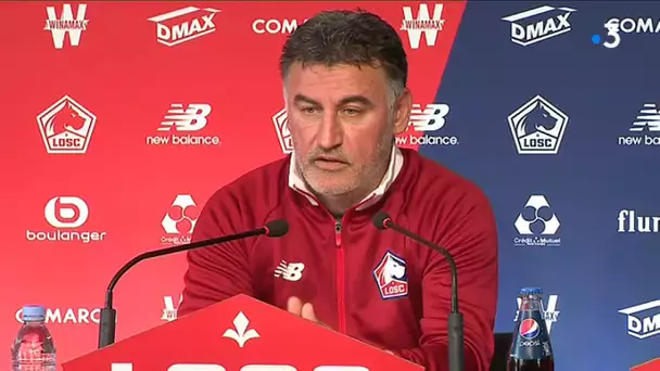 Christophe Galtier (LOSC) : 'Cette semaine, tout s&#039;est accéléré pour le mercato'