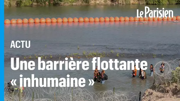 Barrière flottante dans le Rio Grande : tension entre le Mexique et le Texas