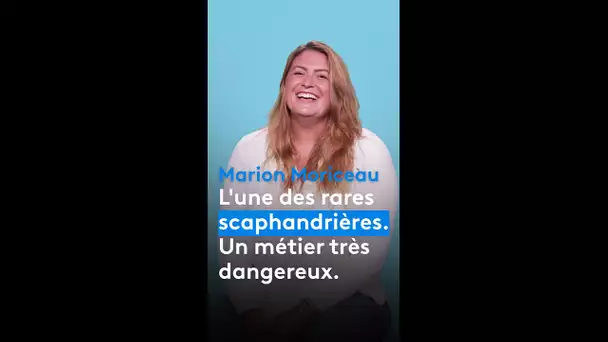 Marion Moriceau, scaphandrière, nous parle de son métier