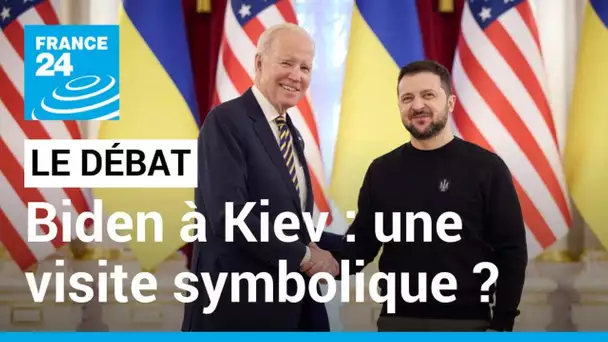 LE DÉBAT - Biden à Kiev : une visite pour l'histoire ? • FRANCE 24