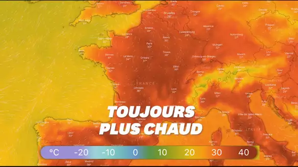 Par où passera le pic de chaleur en France?