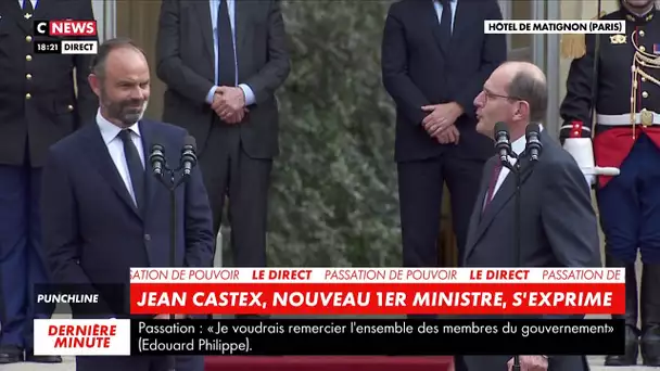 Jean Castex remplace Edouard Philippe : «Je mesure, cher Edouard, l’émotion qui est la vôtre»