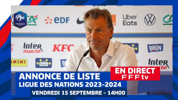 L'annonce de liste des Bleues en direct (14h00) I Équipe de France Féminine 2023