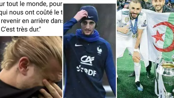 Deschamps taille Rabiot. Karius s'excuse. Low préfère messi que Ronaldo. Benzema. Réal Madrid liverp