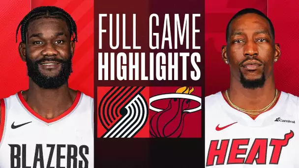 TRAIL BLAZERS at HEAT | FULL GAME HIGHLIGHTS | March 29, 2024