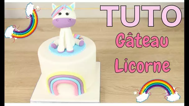 ♡• GATEAU  LICORNE - UNICORN CAKE - CAKE DESIGN KAWAII •♡