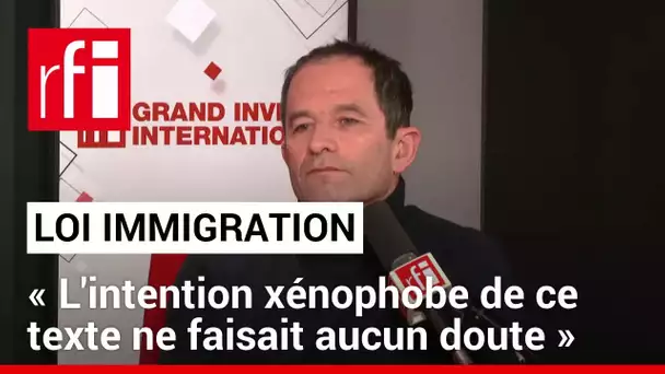 Loi Immigration: «L'intention xénophobe de ce texte ne faisait aucun doute», dit Benoît Hamon