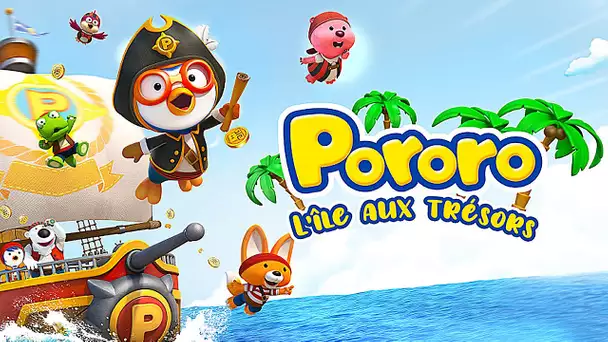 PORORO : L'ILE AU TRESOR | Dessin Animé, Animation, Pirates 🔥10 Minutes du Film 🆕