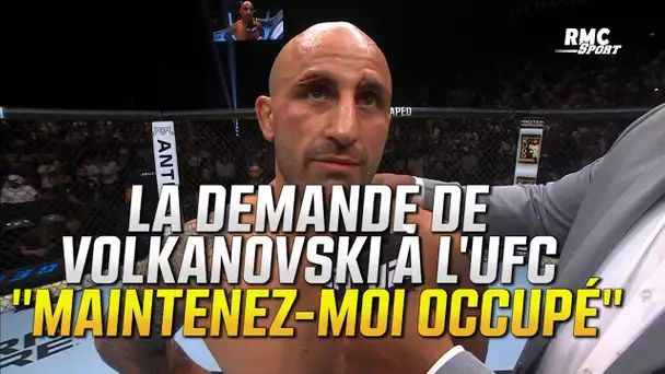 UFC 294 : Après sa défaite contre Makhachev, Volkanovski demande à l'UFC de le maintenir "occupé"