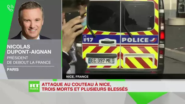 NDA Nicolas Dupont-Aignan : «Soit la France défend ses valeurs, soit elle disparaitra»