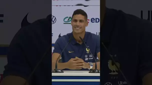 Quand Varane taquine Rami sur une alarme pendant sa conférence de presse