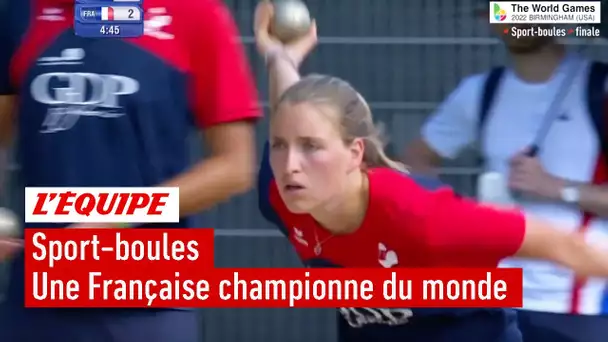 Tir progressif en sport-boules : La Française Ophélie Armanet sacrée championne du monde