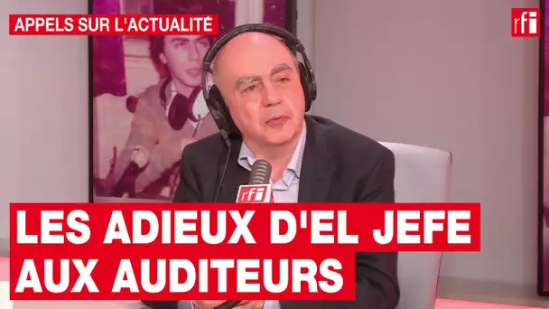 APPELS SUR L'ACTUALITE : Alejandro Valente fait ses adieux aux auditeurs de RFI