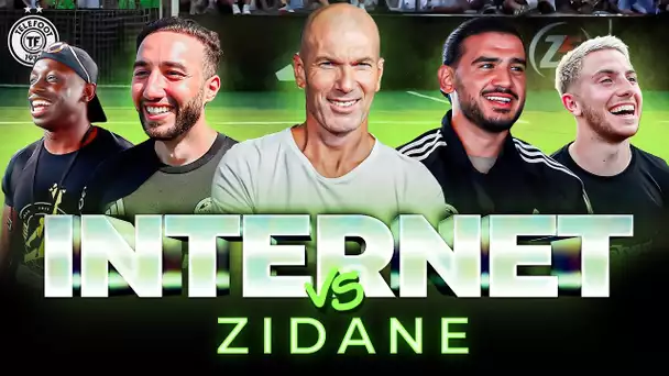 Dans les COULISSES du match ZIDANE vs INTERNET ! (Universe Football avec Amine, Billy, Michou...)