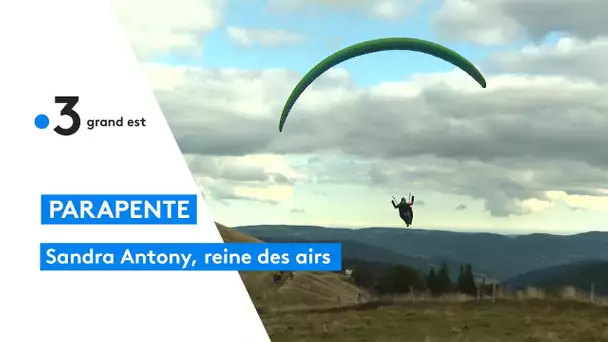 Parapente: portrait de la championne de France Sandra Antony