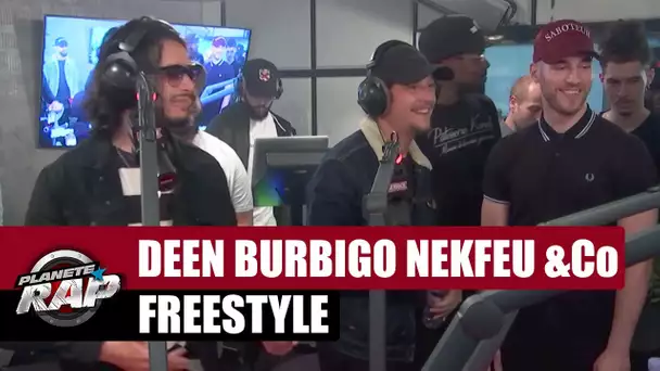 Deen Burbigo, Nekfeu, 2-Zer, Jazzy Bazz, Doums &Co en freestyle #PlanèteRap