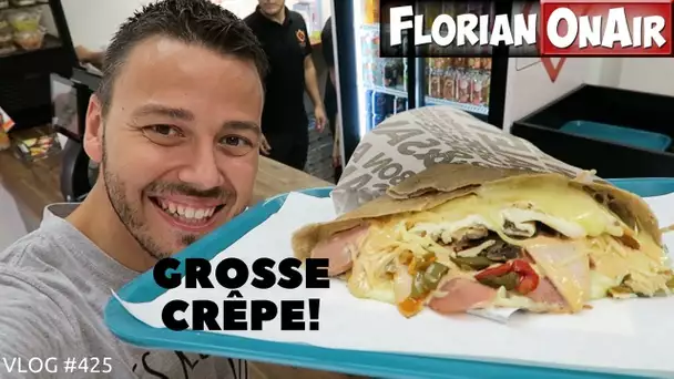 Qui mangera LA PLUS GROSSE CRÊPE à mon MEET-UP ? - VLOG #425