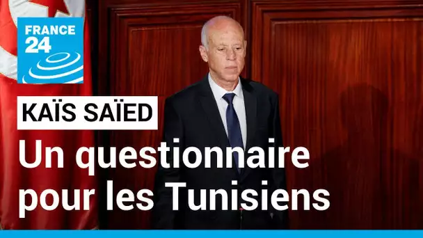 Tunisie : Kaïs Saïed espère remettre le pays sur les rails • FRANCE 24