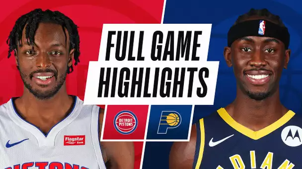 PISTONS at PACERS | FULL GAME HIGHLIGHTS | March 24, 2021
