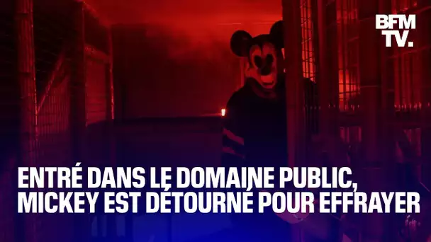 À peine entré dans le domaine public, Mickey est déjà détourné…pour faire peur