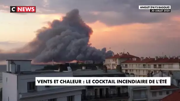 Vents et chaleur : le cocktail incendiaire de l'été