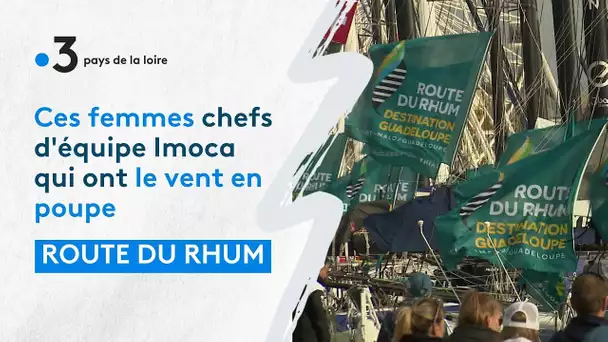 Route du Rhum 2022 : ces femmes chefs d'équipe Imoca