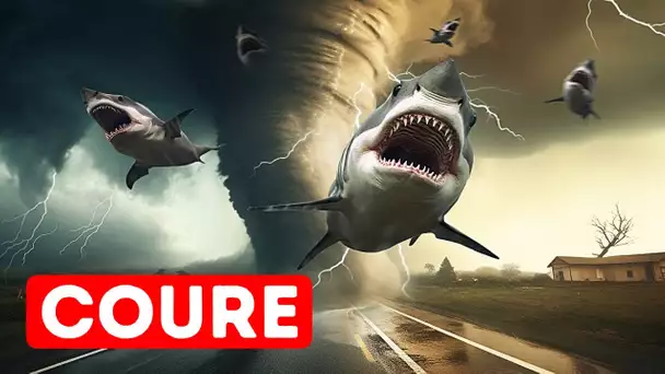 Que se Passerait-il si Une Tornade Passait Dans Une Eau Remplie de Requins ?