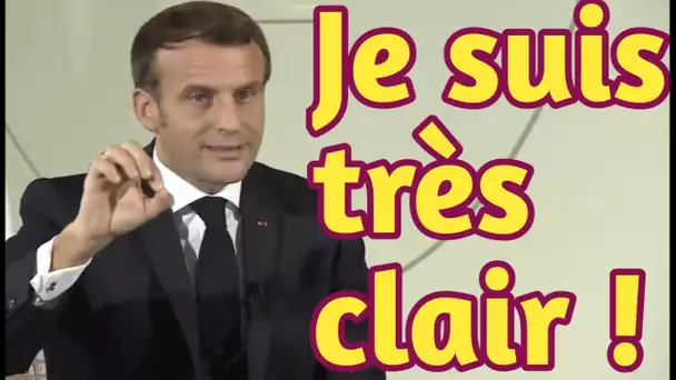 Emmanuel Macron: Des extrémistes enseignent qu'il ne faut pas respecter la France...