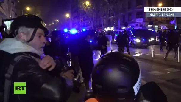 🇪🇸  Madrid : heurts entre la police et des opposants à l’amnistie des indépendantistes catalans