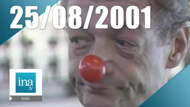 20h France 2 du 25 août 2001 - Philippe Léotard est mort | Archive INA