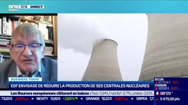 Jacques Percebois (CREDEN) : EDF envisage de réduire la production de ses centrales nucléaires