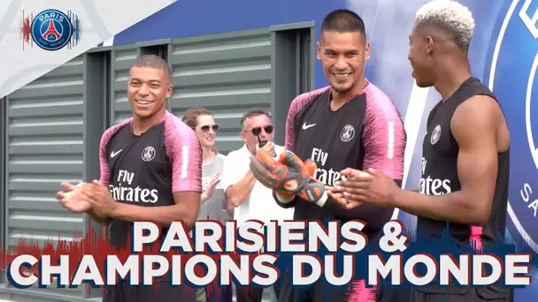 PARISIENS & CHAMPIONS DU MONDE ! with Mbappé, Kimpembe, Areola
