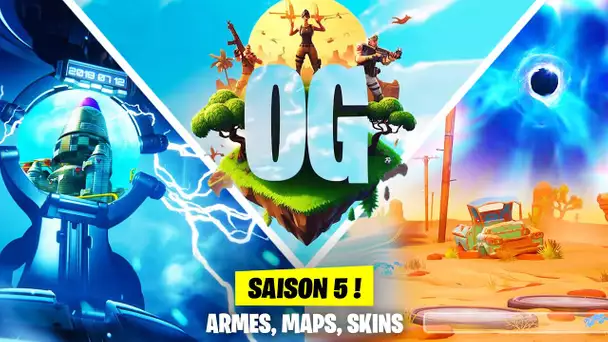 FORTNITE SAISON 5 : LE RETOUR DES ANCIENNES ARMES, OBJETS ... (FORTNITE NEWS)