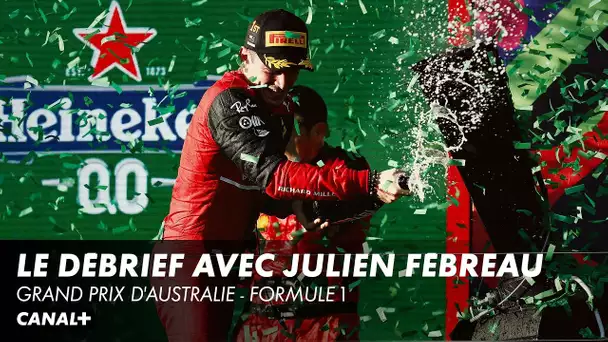 Débrief du Grand Prix d'Australie avec Julien Fébreau !