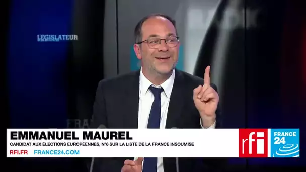 Emmanuel Maurel, candidat aux élections européennes