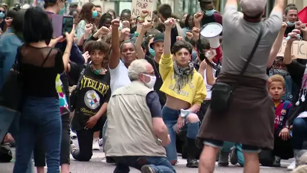 Manifestation à Rouen contre le racisme et les violences policières