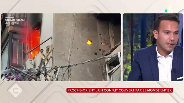 Proche-Orient : un conflit couvert par le monde entier - La Story - C à Vous - 04/10/2024