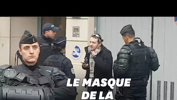 Manifestation à Paris: le journaliste Rémy Buisine interpellé par la police