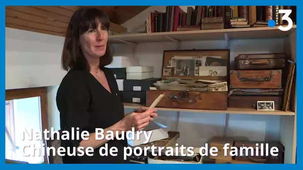 Nathalie Baudry, chineuse de portraits de famille