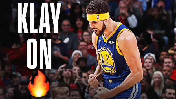 Klay Thompson Scorching 14 THREES vs Bulls 🔥🔥