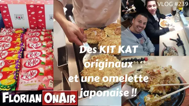 Des KIT KAT très originaux + Omelette japonaise - VLOG #239