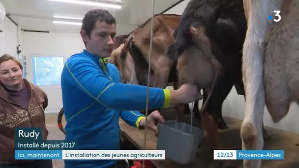 Une autre agriculture avec installation de jeunes à Saint-Martin-de-Pallières dans le Var