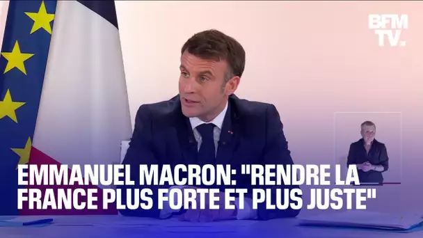 La conférence de presse d'Emmanuel Macron en intégralité