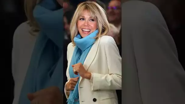 Brigitte Macron's smile: Paris Fashion Icon 2025 #brigittemacron #beauty #parisstyle #love #style