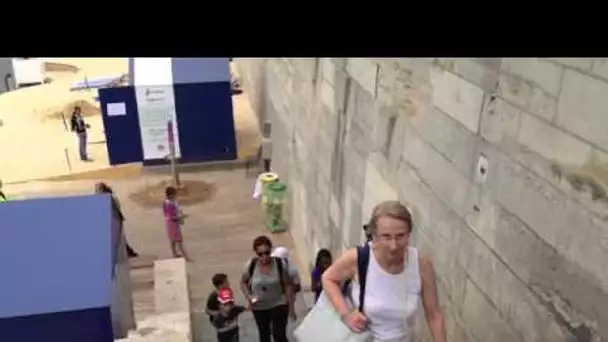 Evacuation de Paris Plage en raison des orages
